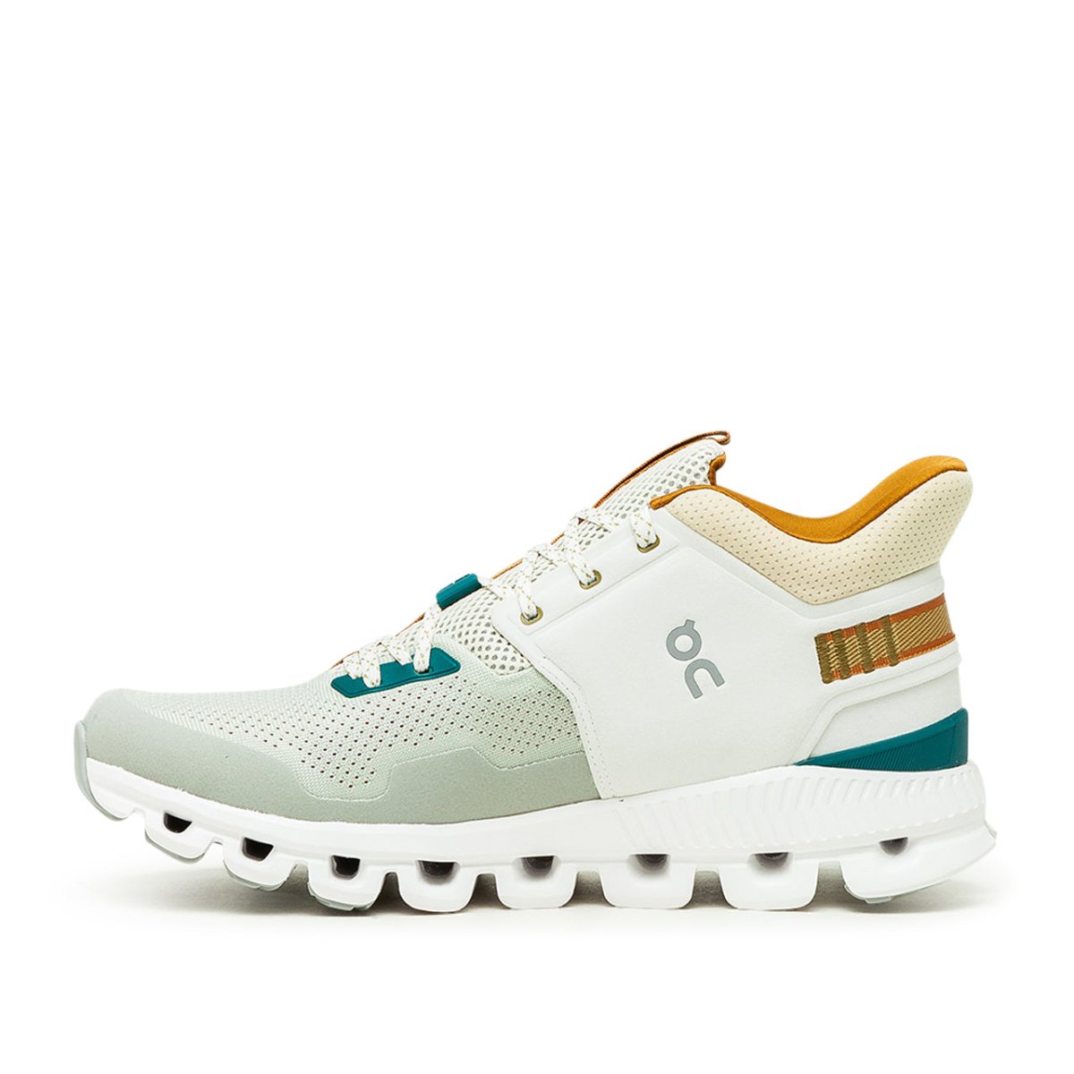 On Cloud Hi Edge (Weiß / Beige / Grün) - Allike Store
