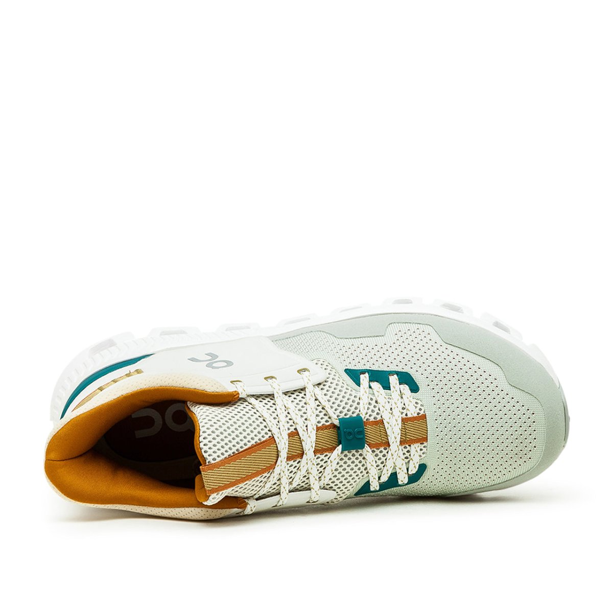 On Cloud Hi Edge (Weiß / Beige / Grün) - Allike Store
