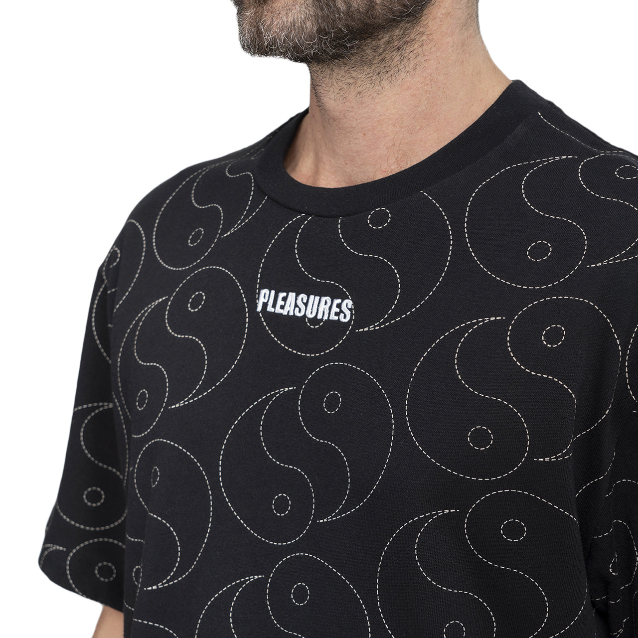 Pleasures Ying Heavyweight T-Shirt (Schwarz)  - Allike Store