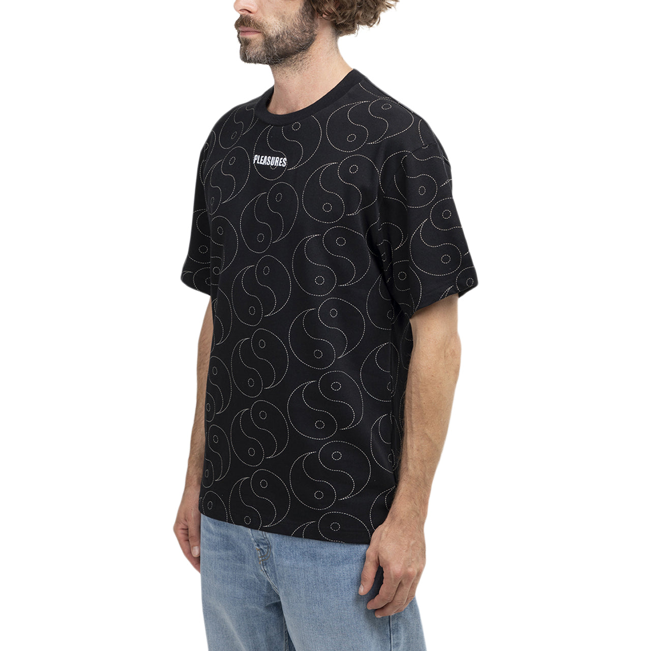 Pleasures Ying Heavyweight T-Shirt (Schwarz)  - Allike Store