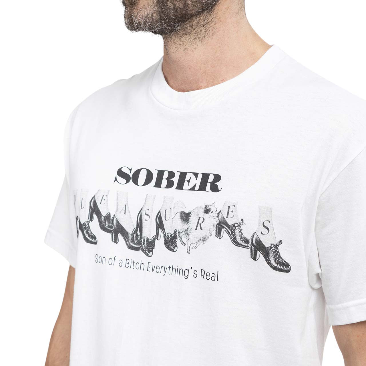 Pleasures Sober T-Shirt (Weiß) - Allike Store