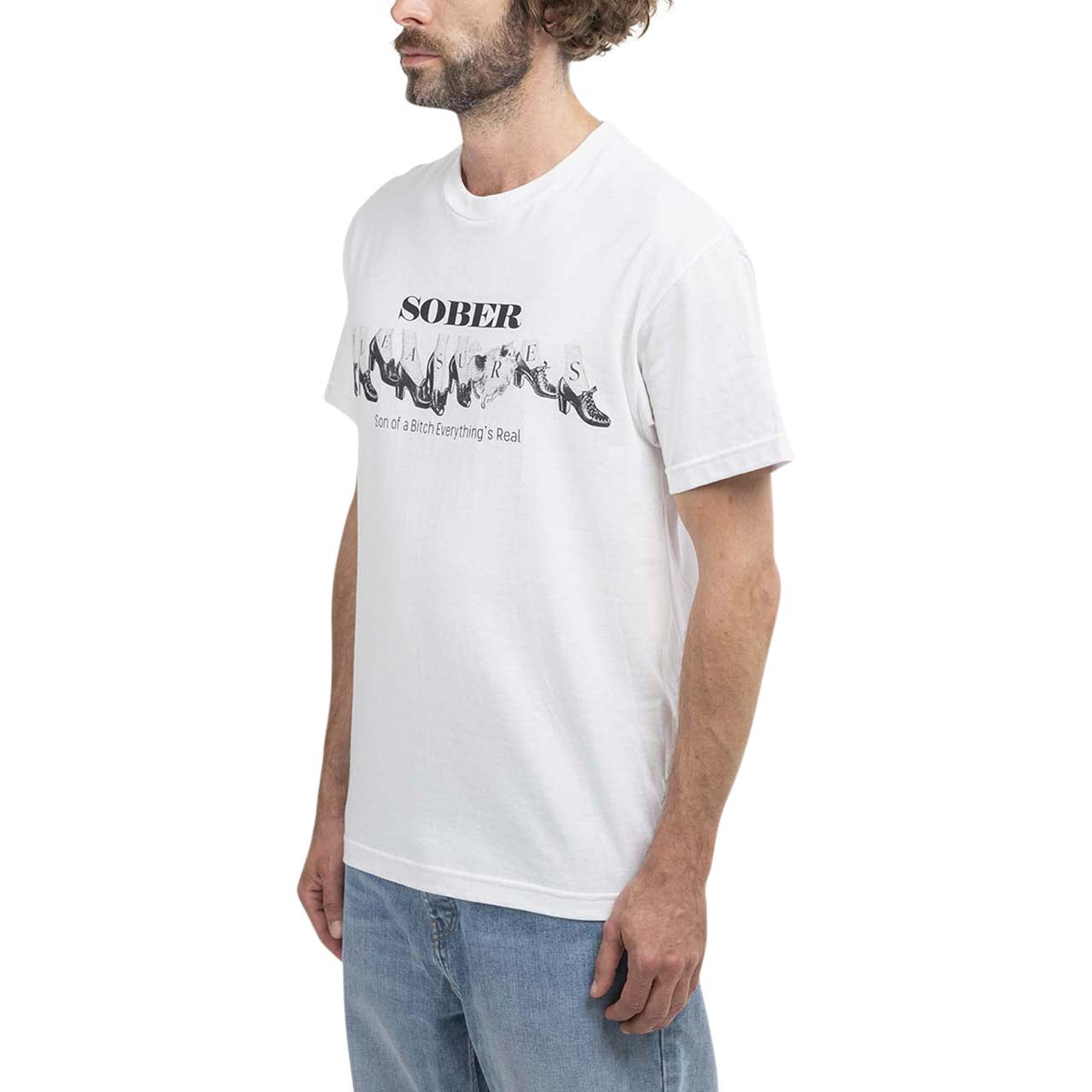 Pleasures Sober T-Shirt (Weiß)  - Allike Store