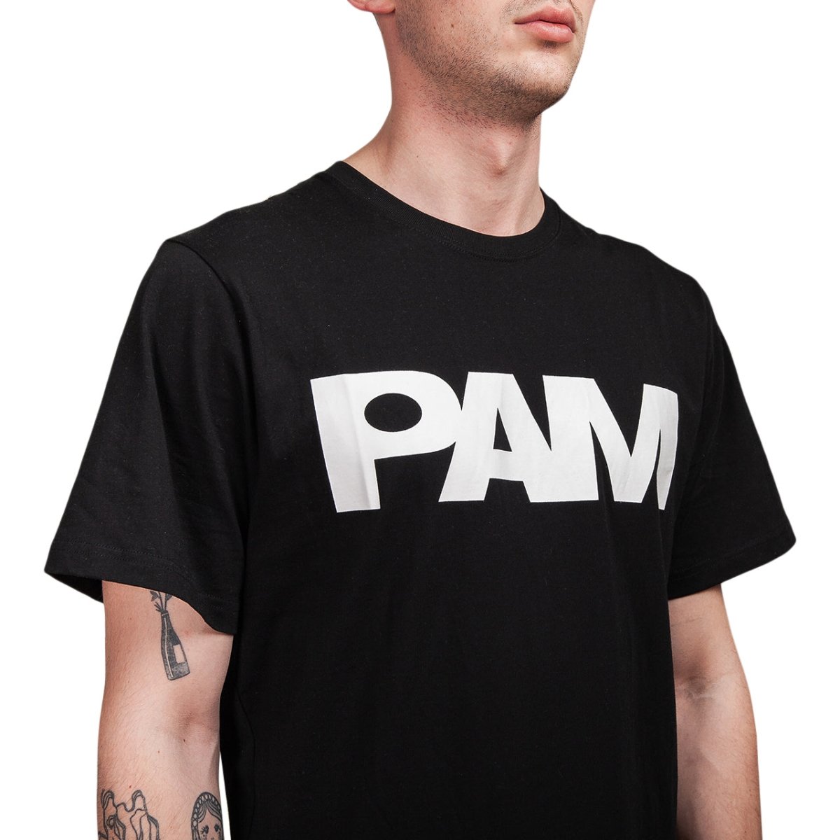 P.A.M. Logo Tee (Schwarz) - Allike Store