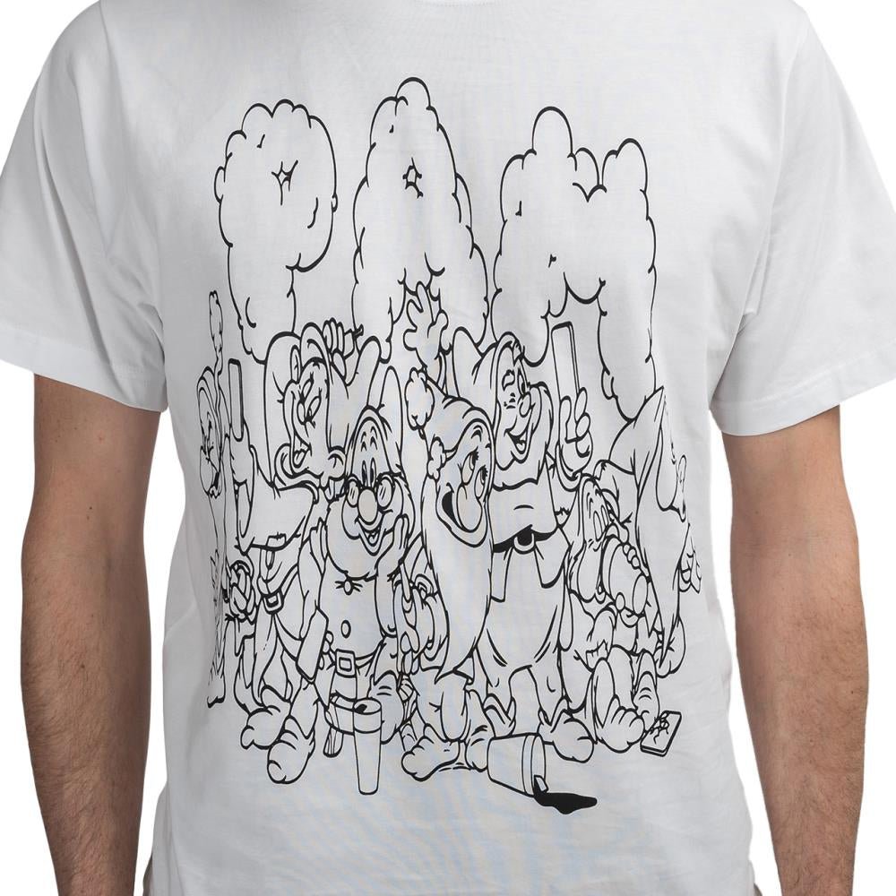 P.A.M. Screen Time SS Tee (Weiß) - Allike Store