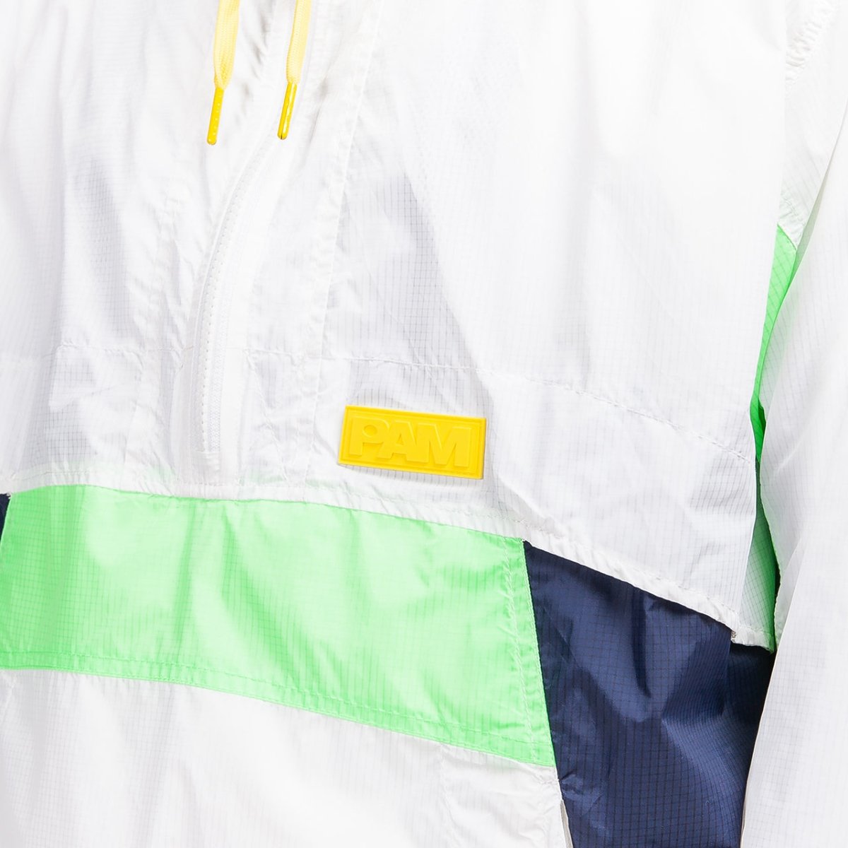P.A.M. Time Folds Track Pullover (Weiß) - Allike Store