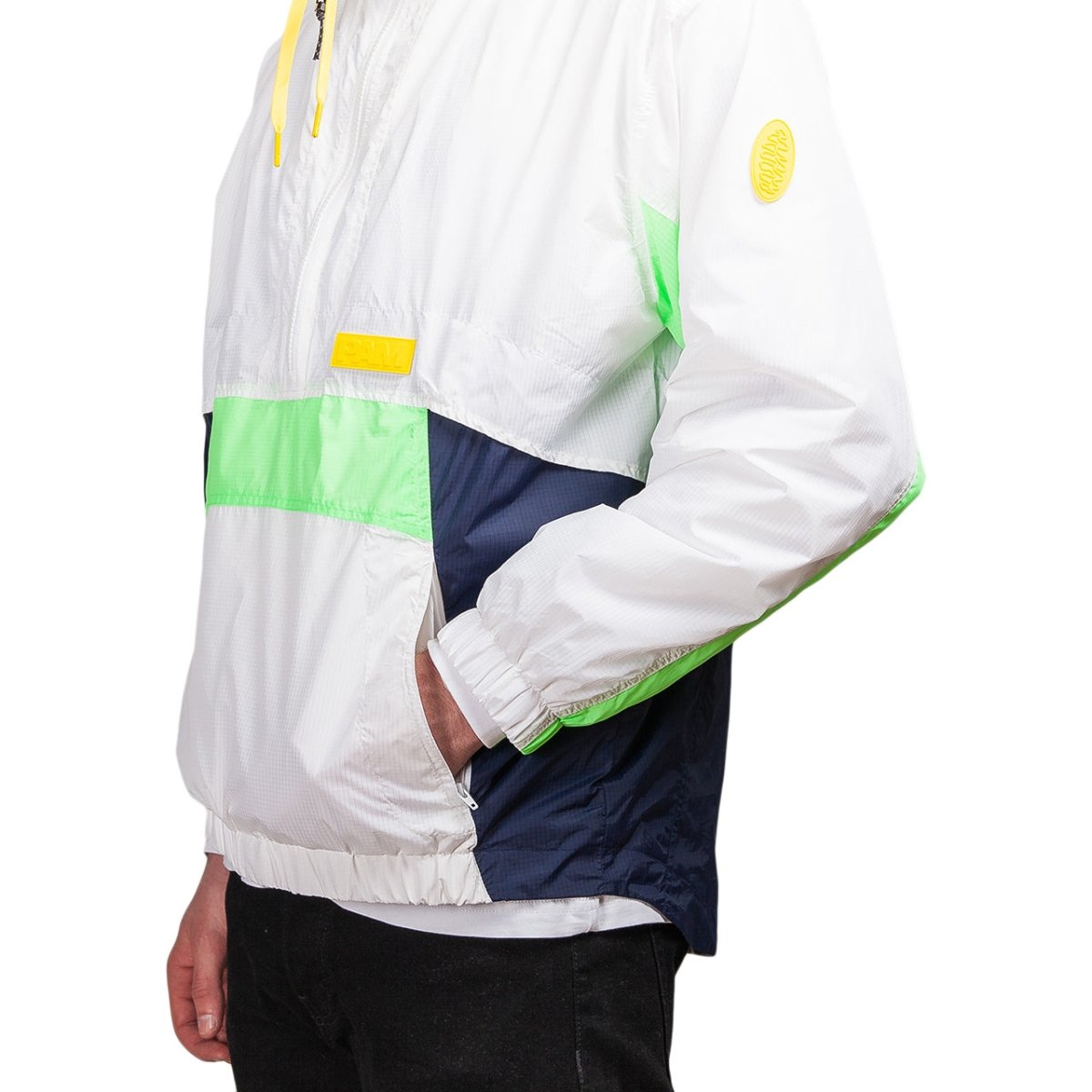 P.A.M. Time Folds Track Pullover (Weiß) - Allike Store