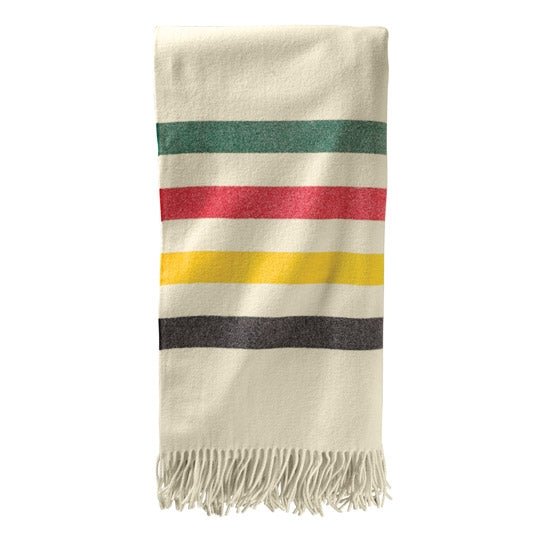 Pendleton 5th Avenue Throw Ivory (Glacier) - Allike Store