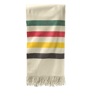 Pendleton 5th Avenue Throw Ivory (Glacier) - Allike Store