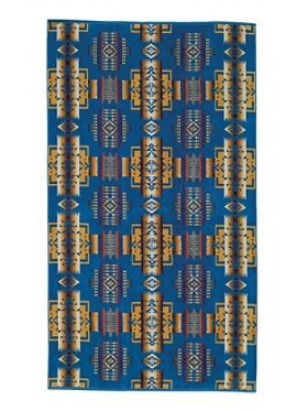 Pendleton Chief Joseph Spa Towel (Denim) - Allike Store