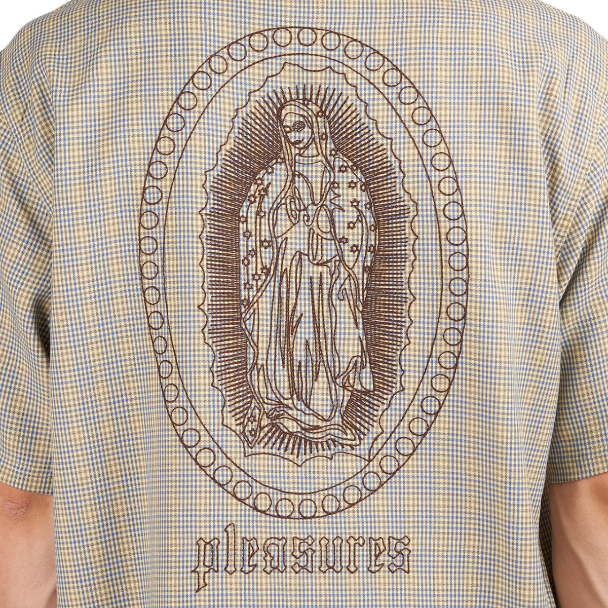 Pleasures Blessed Button Down Shirt (Grün) - Allike Store