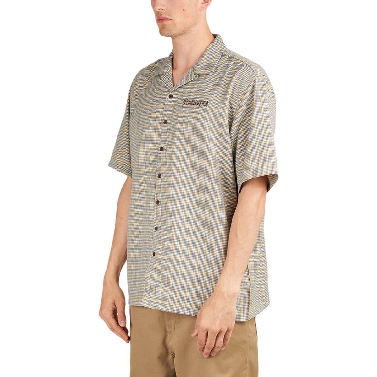 Pleasures Blessed Button Down Shirt (Grün)  - Allike Store