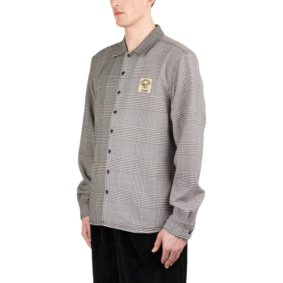 Pleasures Chase Plaid Button Down Shirt (Multi) - Allike Store
