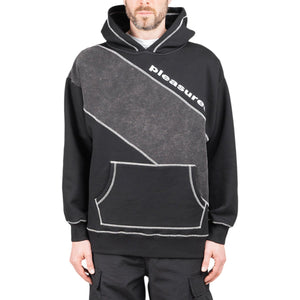 Pleasures Collapse Hoodie (Schwarz) - Allike Store