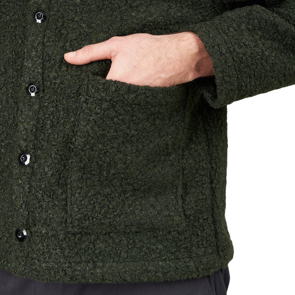 Pleasures Creation Cardigan (Grün) - Allike Store