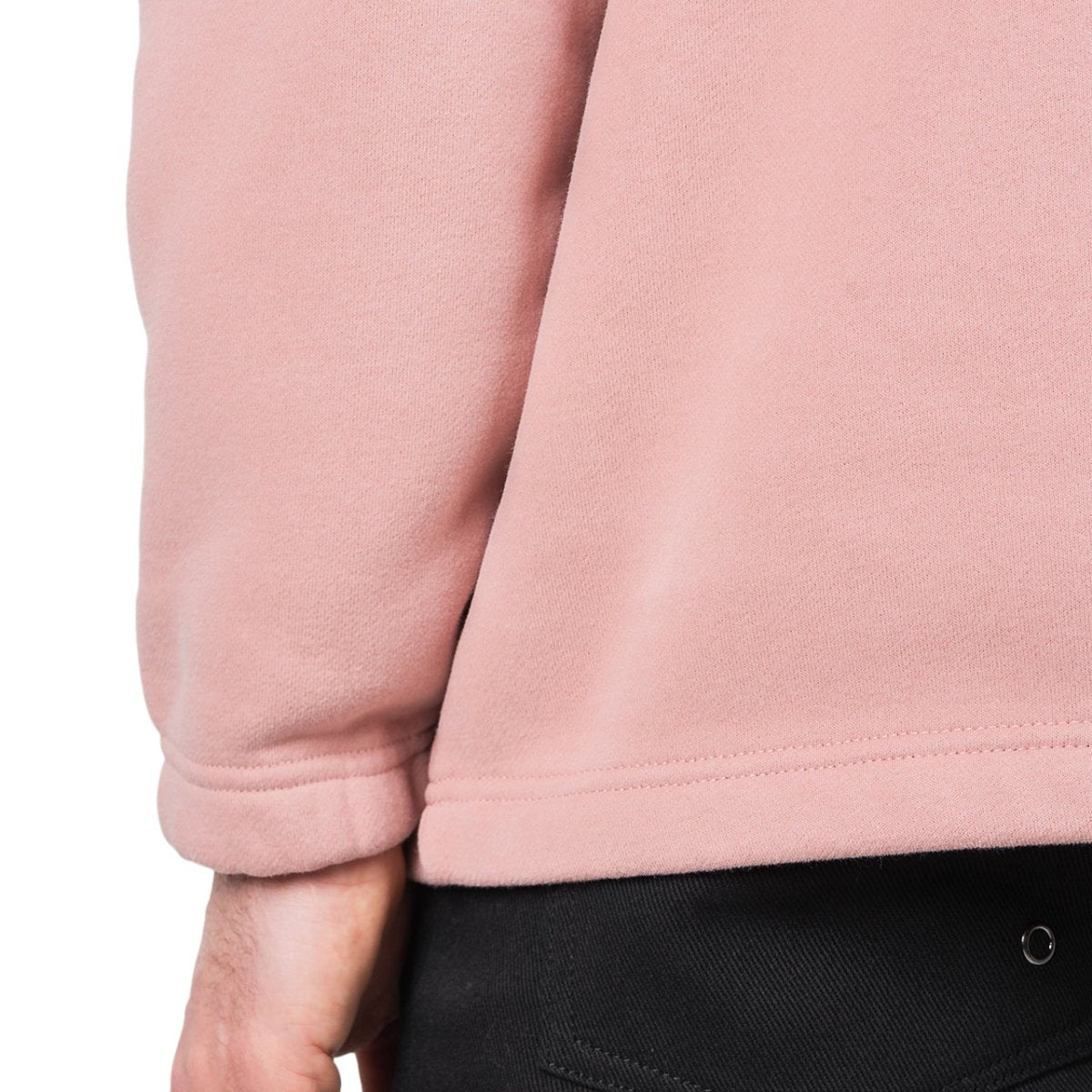 Pleasures Decline Quarter Zip Pullover (Rosa) - Allike Store