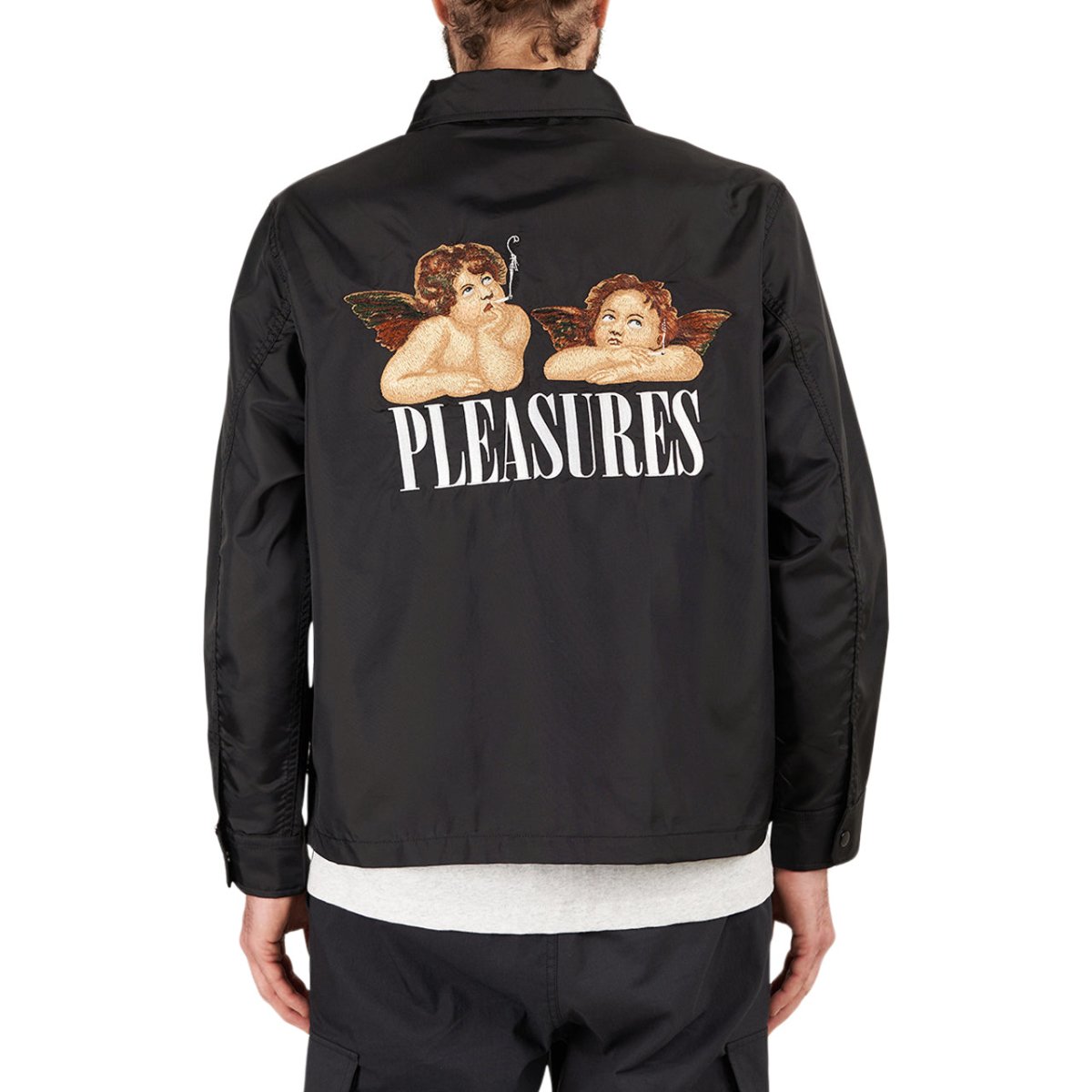 Pleasures Dynamic Work Jacket (Schwarz) - Allike Store