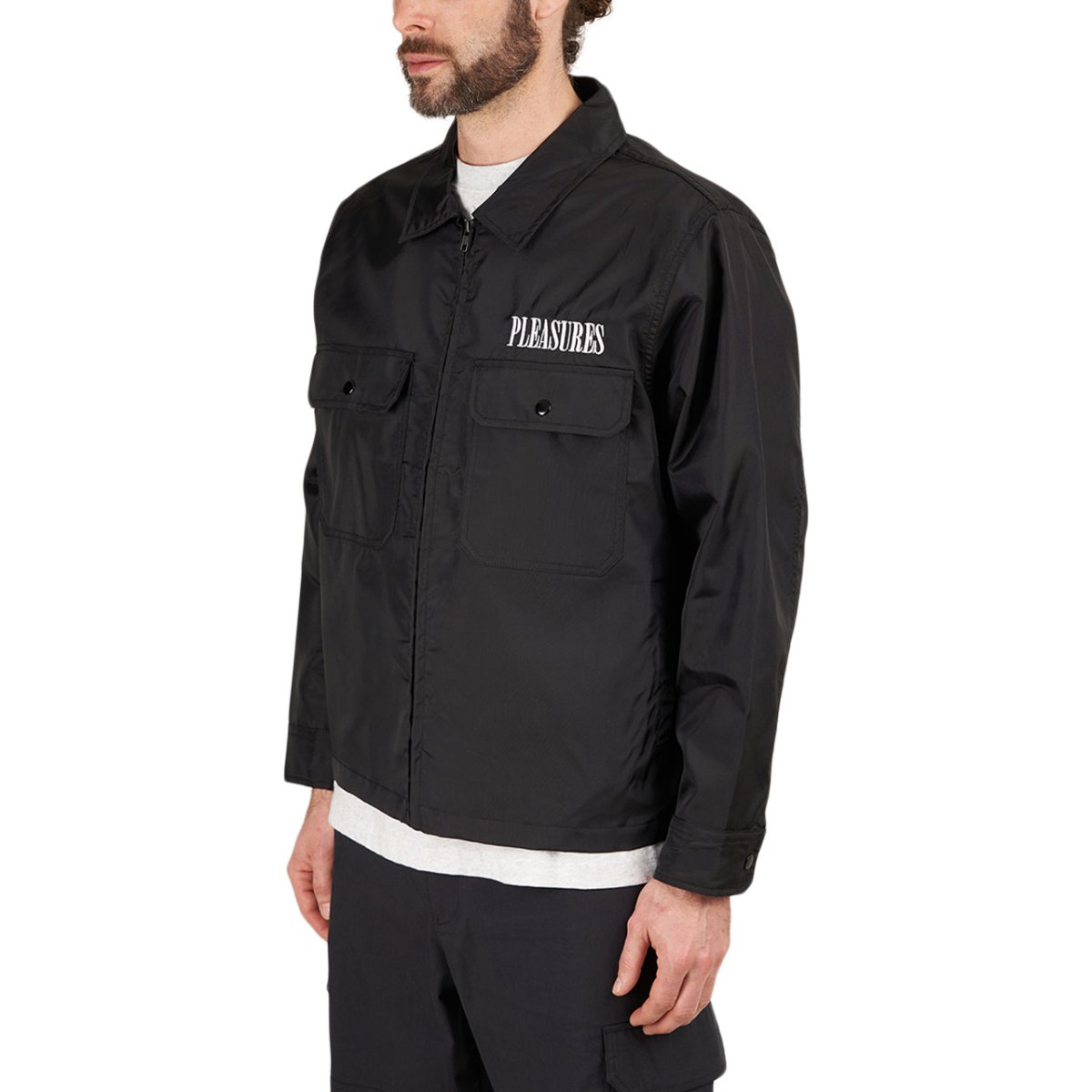 Pleasures Dynamic Work Jacket (Schwarz) - Allike Store