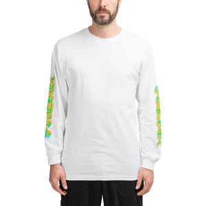 Pleasures Freak Longsleeve (Weiß) - Allike Store