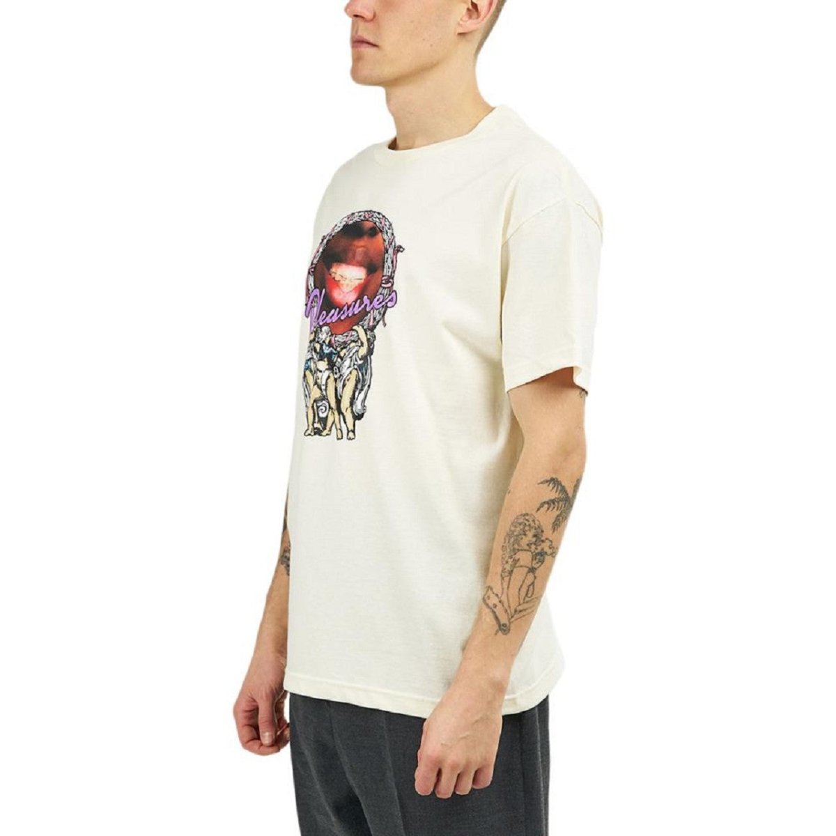 Pleasures Goddess T-Shirt (Creme) - Allike Store