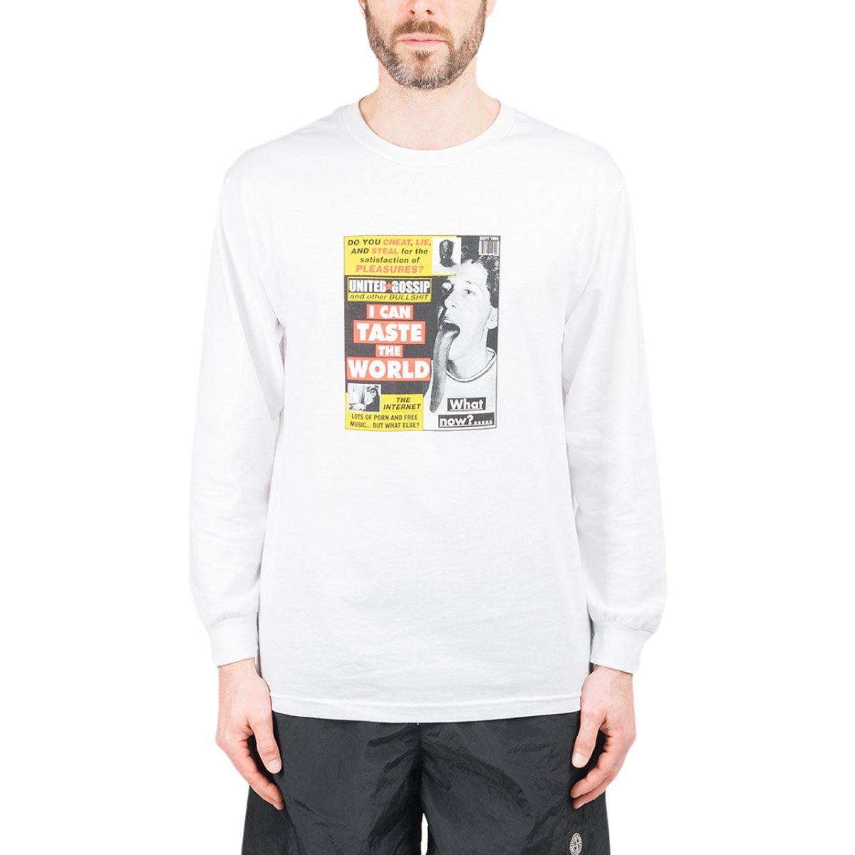 Pleasures Gossip Longsleeve (Weiß) - Allike Store