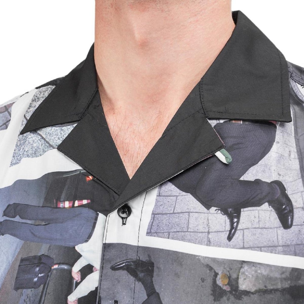 Pleasures High Fashion Button Down Shirt (Multi) - Allike Store