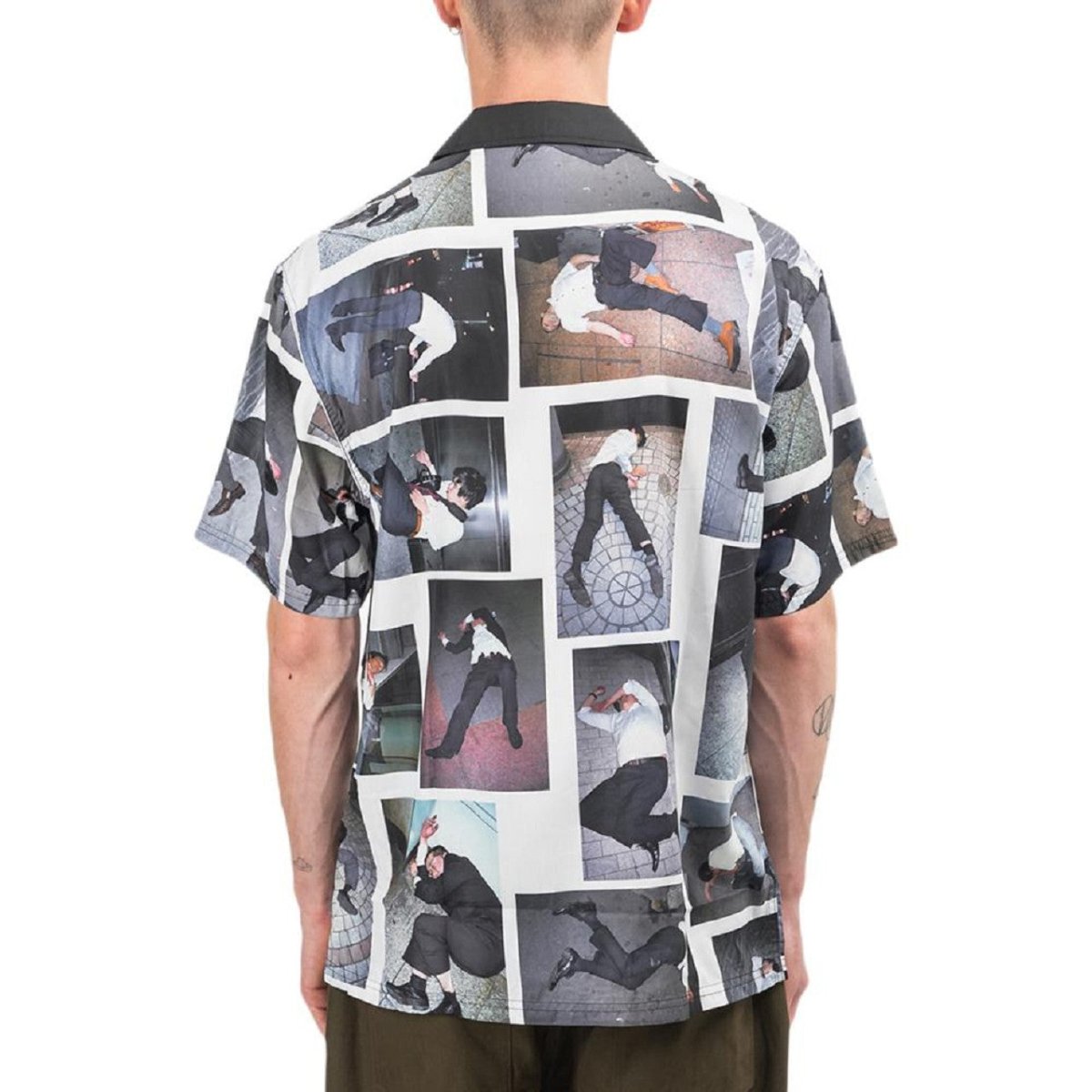 Pleasures High Fashion Button Down Shirt (Multi) - Allike Store