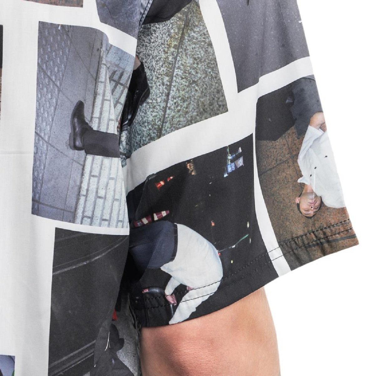 Pleasures High Fashion Button Down Shirt (Multi) - Allike Store
