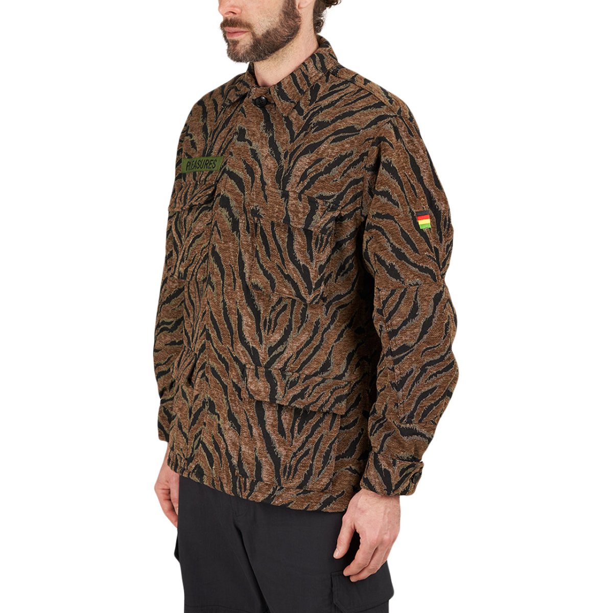 Pleasures Jungle Jacket (Braun) - Allike Store