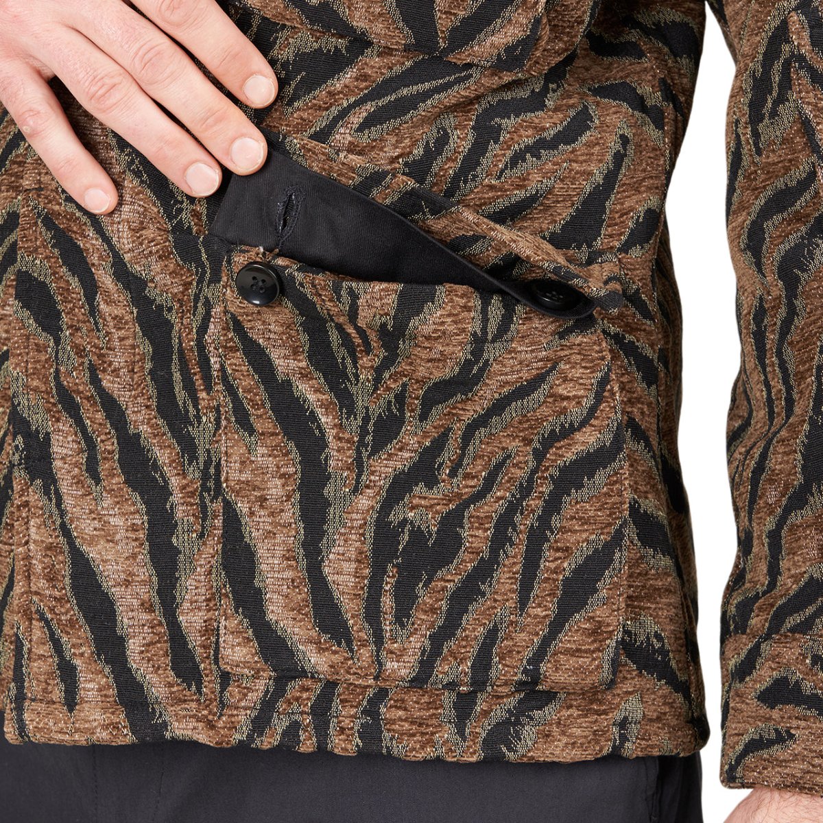Pleasures Jungle Jacket (Braun) - Allike Store