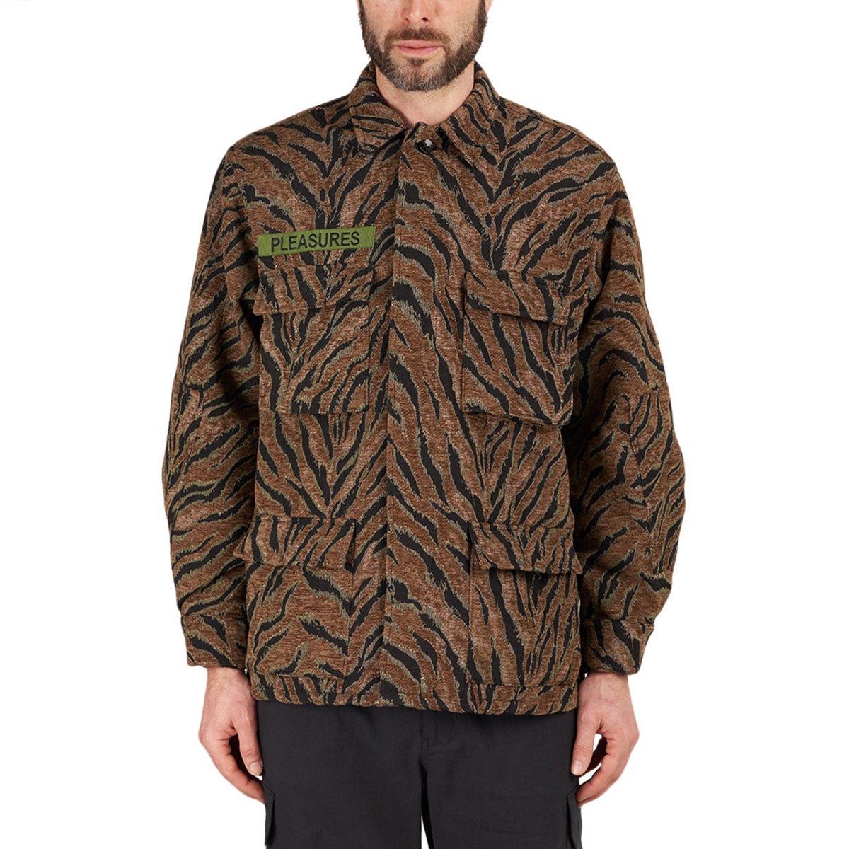 Pleasures Jungle Jacket (Braun) - Allike Store