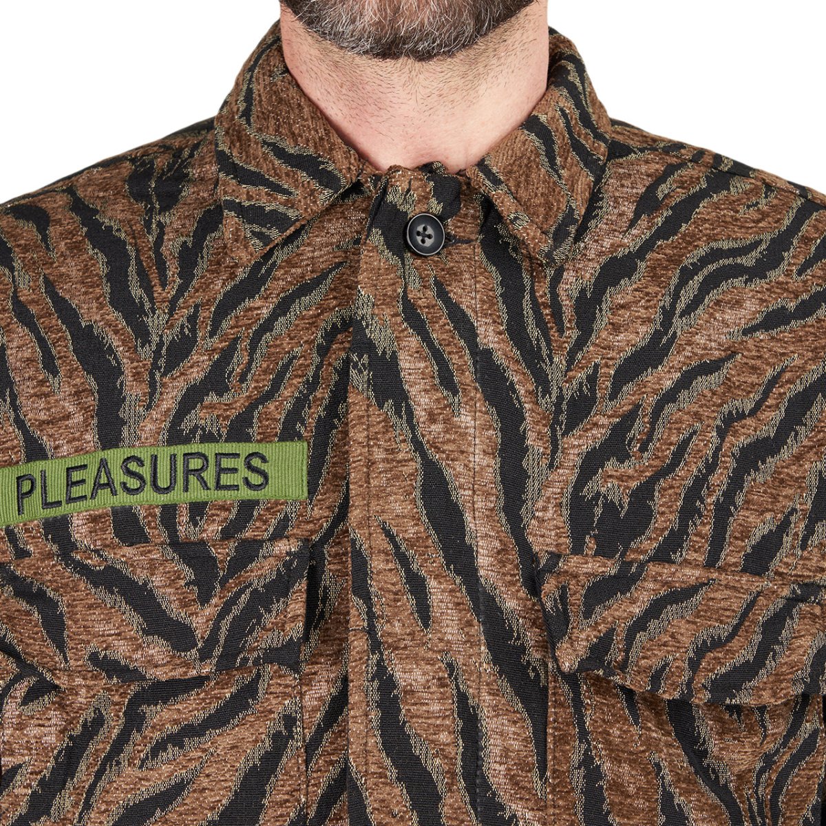 Pleasures Jungle Jacket (Braun) - Allike Store