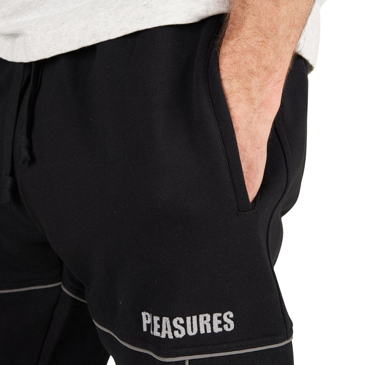 Pleasures Oracle Cargo Sweatpants (Schwarz) - Allike Store