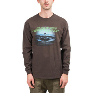 Pleasures Performance Longsleeve (Braun) - Allike Store