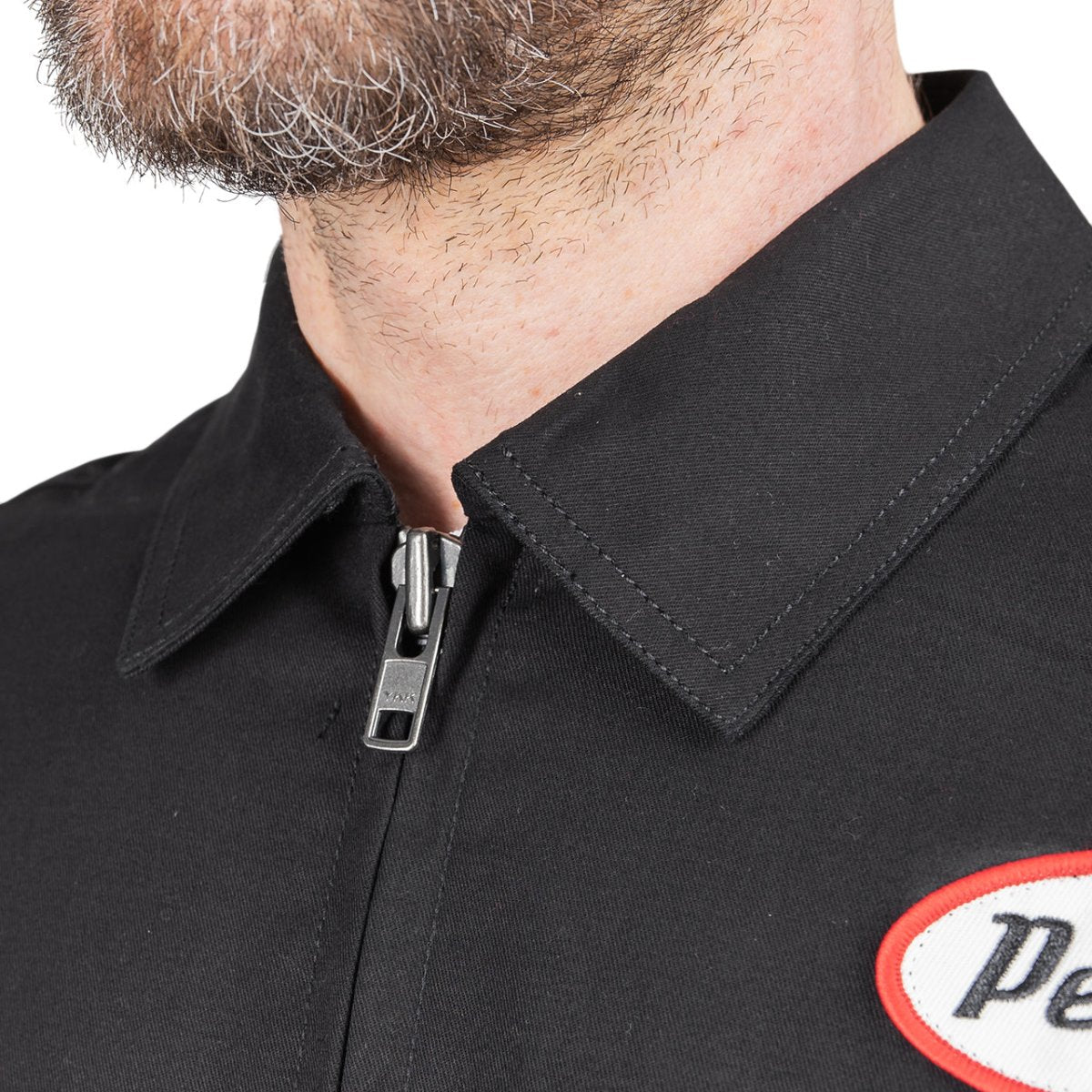 Pleasures Power Gas Station Jacket (Schwarz) - Allike Store