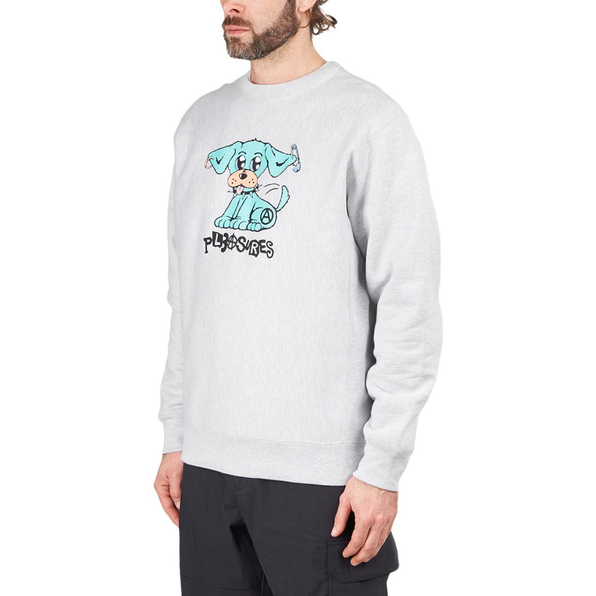 Pleasures Ruff Premium Crewneck (Grau) - Allike Store