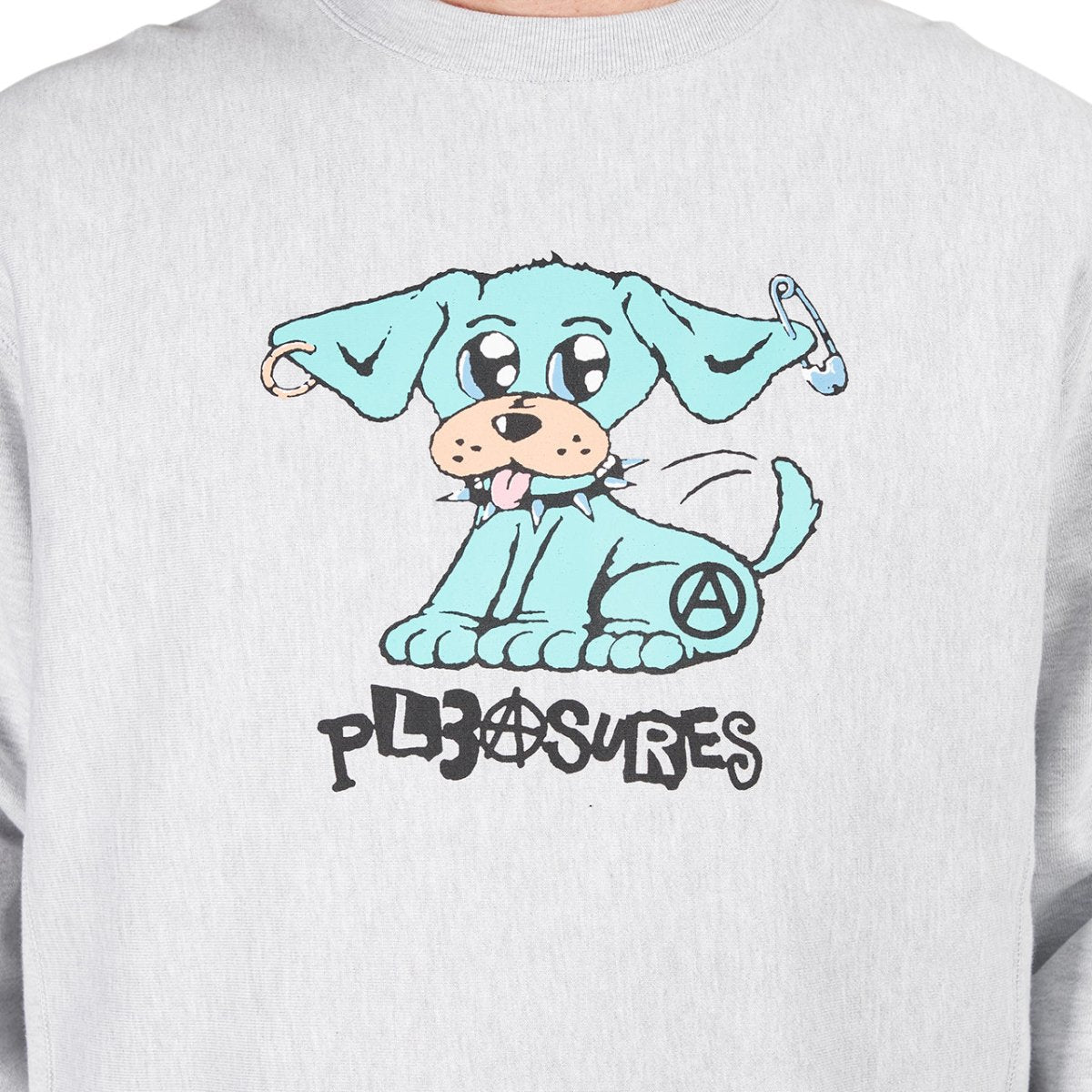 Pleasures Ruff Premium Crewneck (Grau) - Allike Store