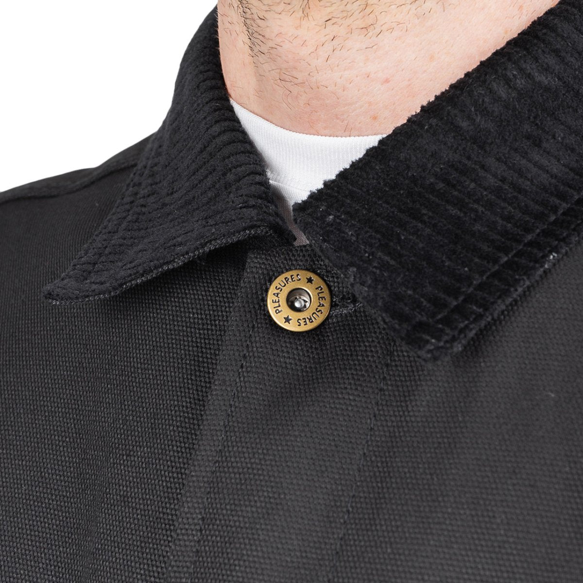 Pleasures Spike Chore Jacket (Schwarz) - Allike Store