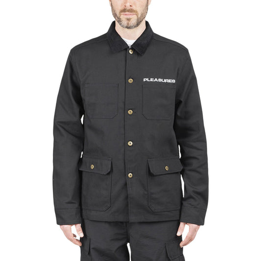 Pleasures Spike Chore Jacket (Schwarz)  - Allike Store