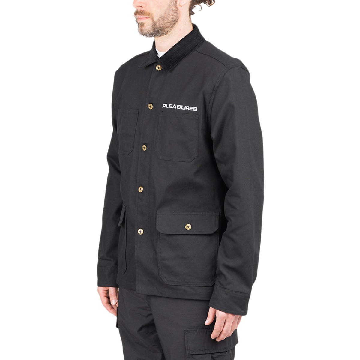 Pleasures Spike Chore Jacket (Schwarz) - Allike Store