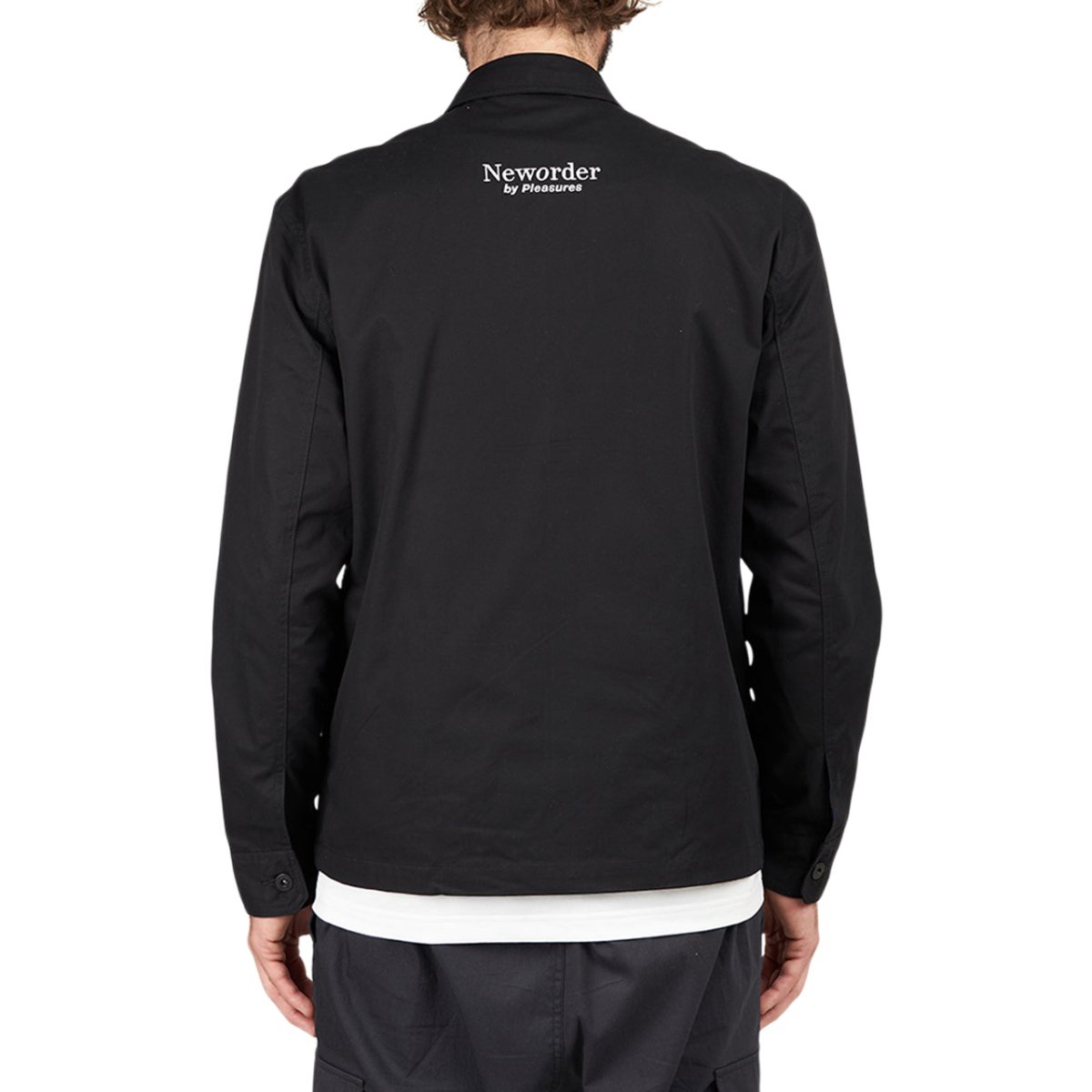 Pleasures Technique Work Jacket(Schwarz) - Allike Store