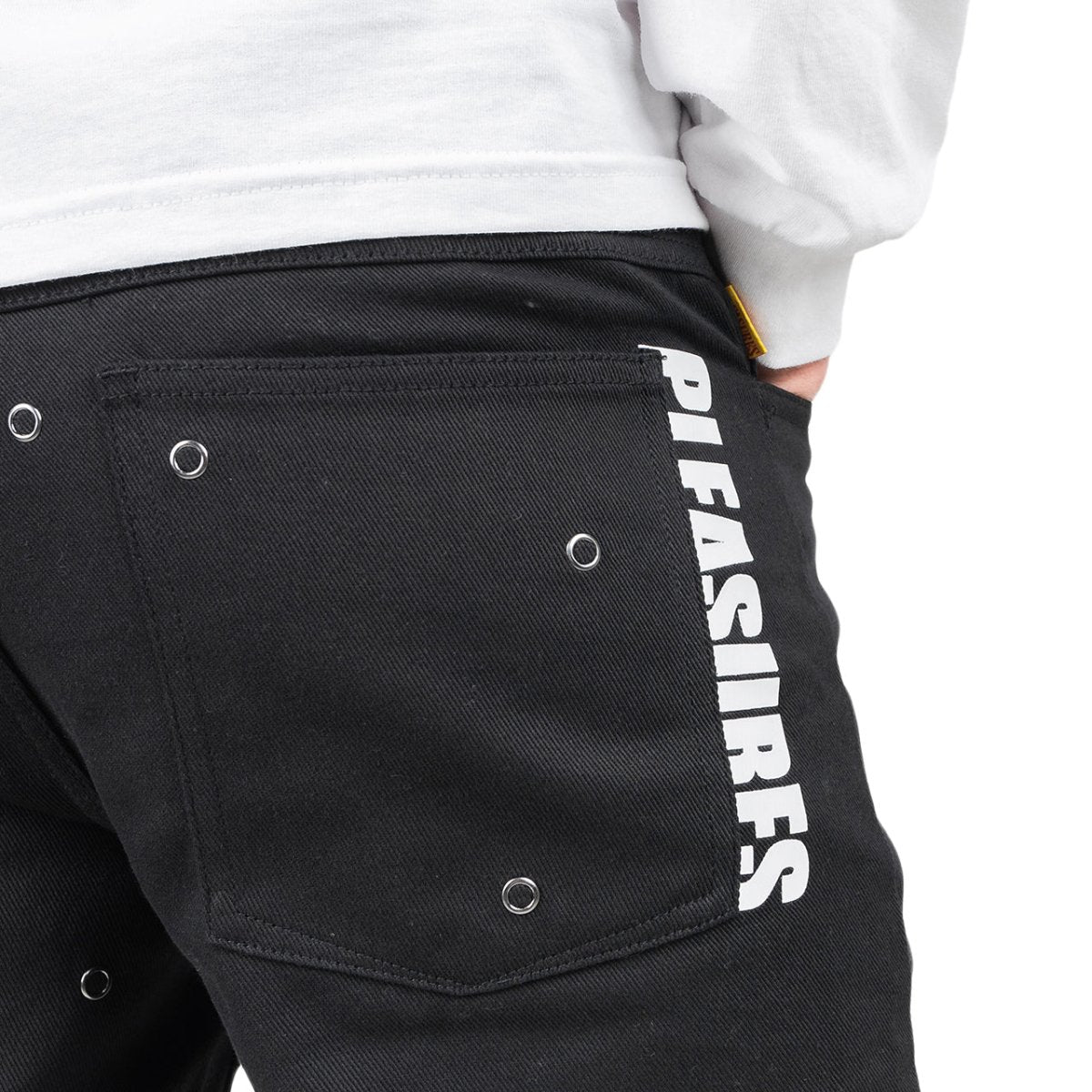 Pleasures Village Rivet Denim Pant (Schwarz) - Allike Store