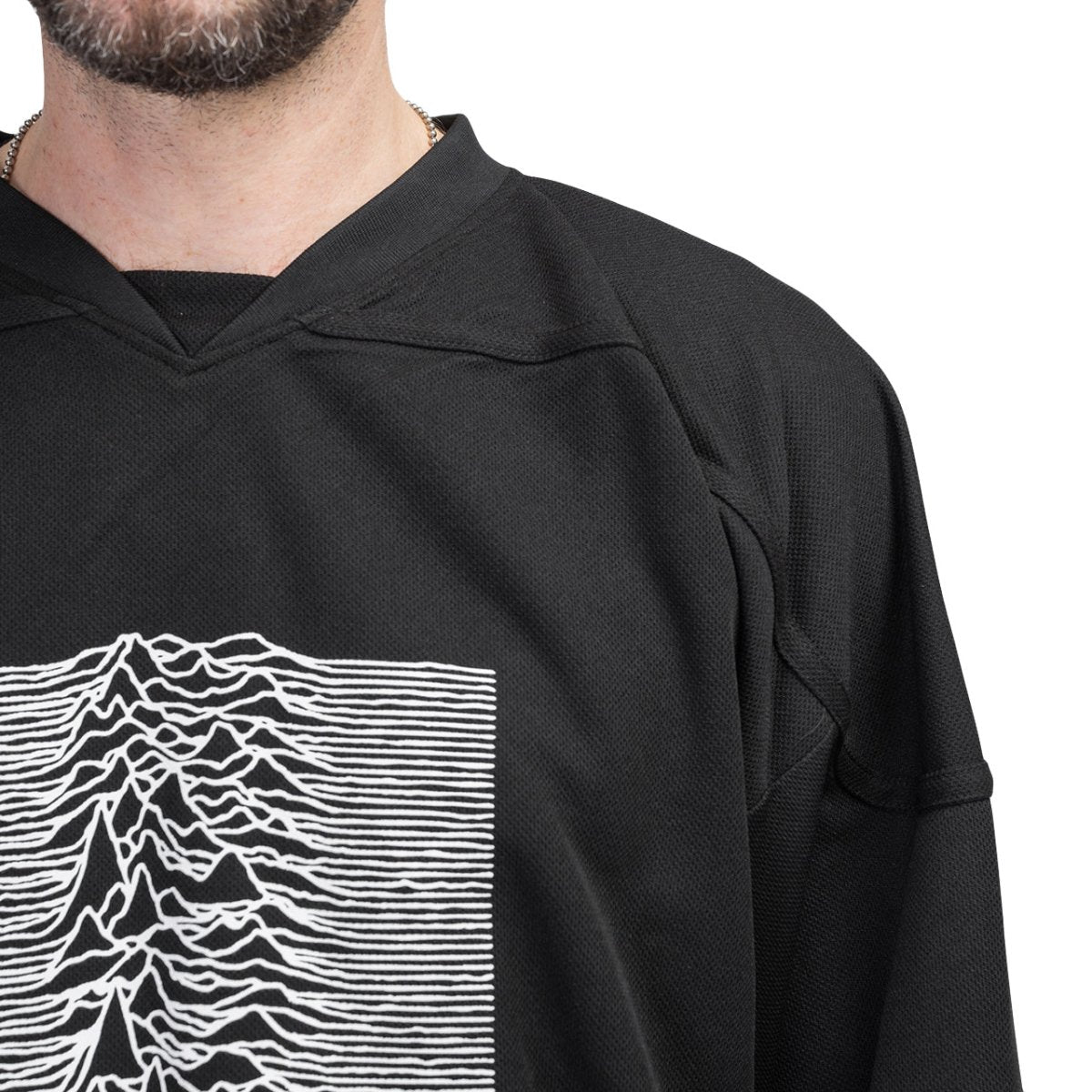 Pleasures x Joy Divison Interzone Hockey Jersey (Schwarz) - Allike Store