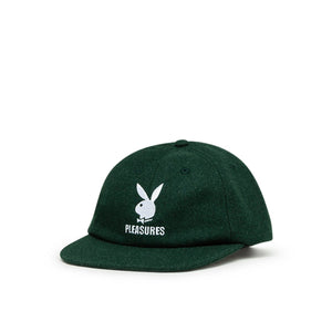 Pleasures x Playboy Wool Strapback Cap (Grün) - Allike Store