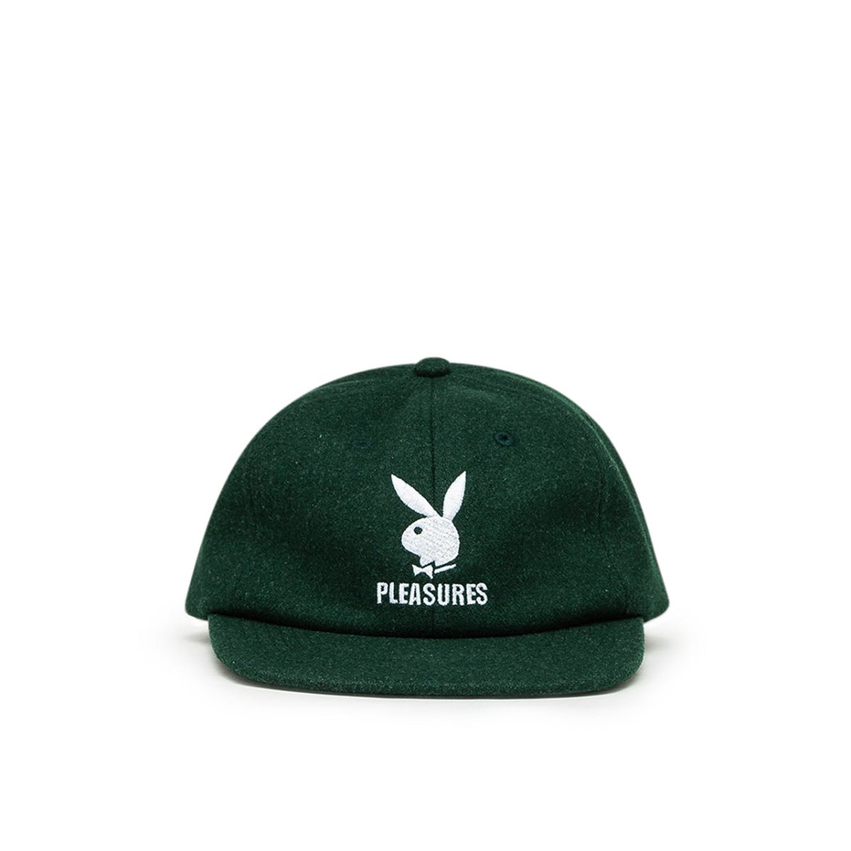 Pleasures x Playboy Wool Strapback Cap (Grün) - Allike Store