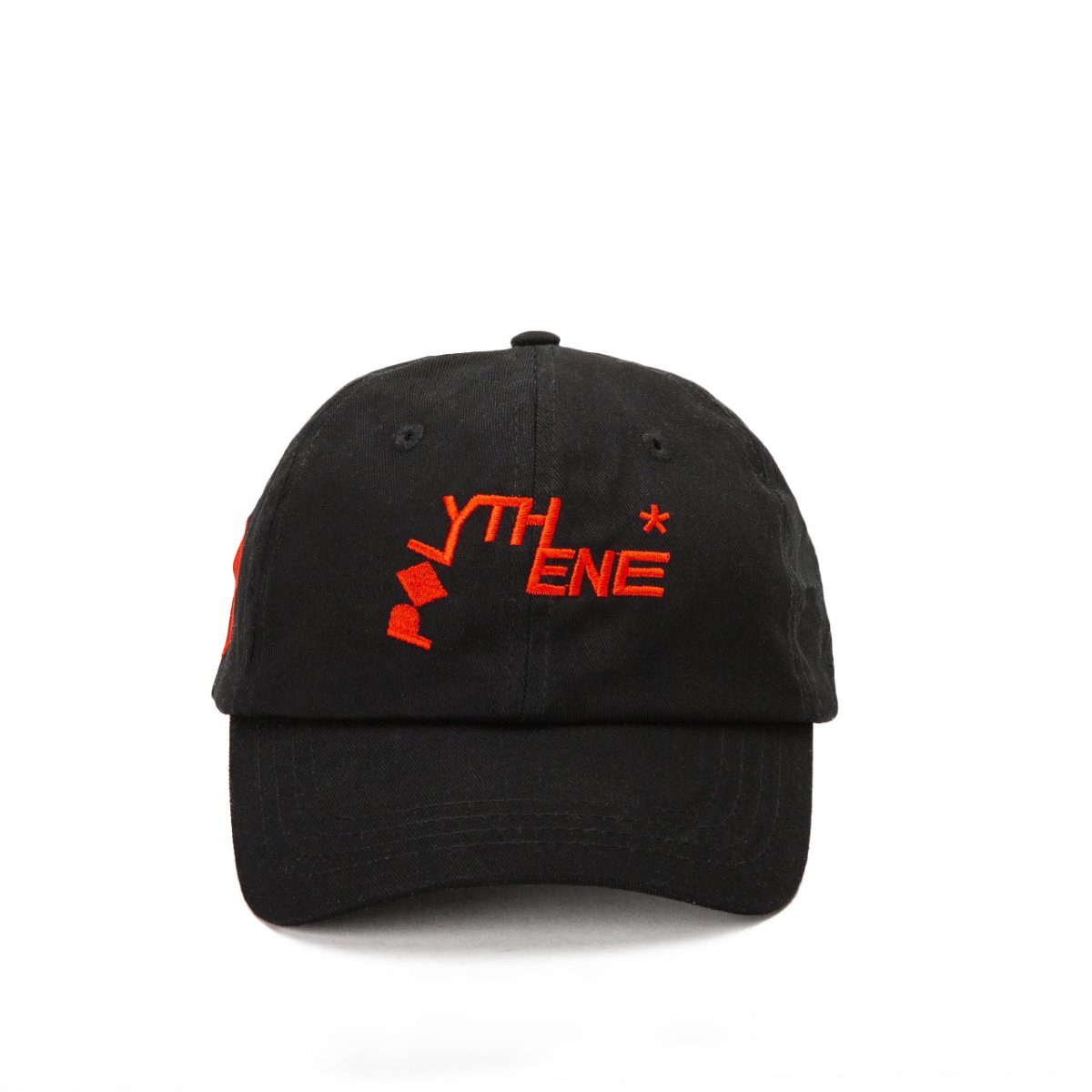 Polythene* Optics Embroidered Logo Cap (Schwarz) - Allike Store