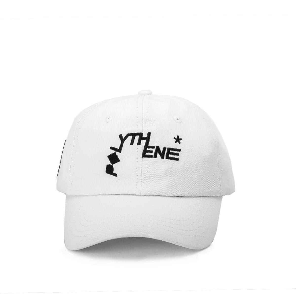 Polythene* Optics Embroidered Logo Cap (Weiß) - Allike Store