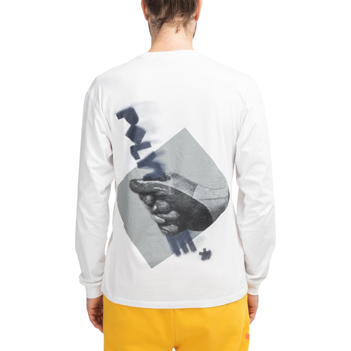 Polythene* Optics Jersey Longsleeve (Weiß / Blau) - Allike Store