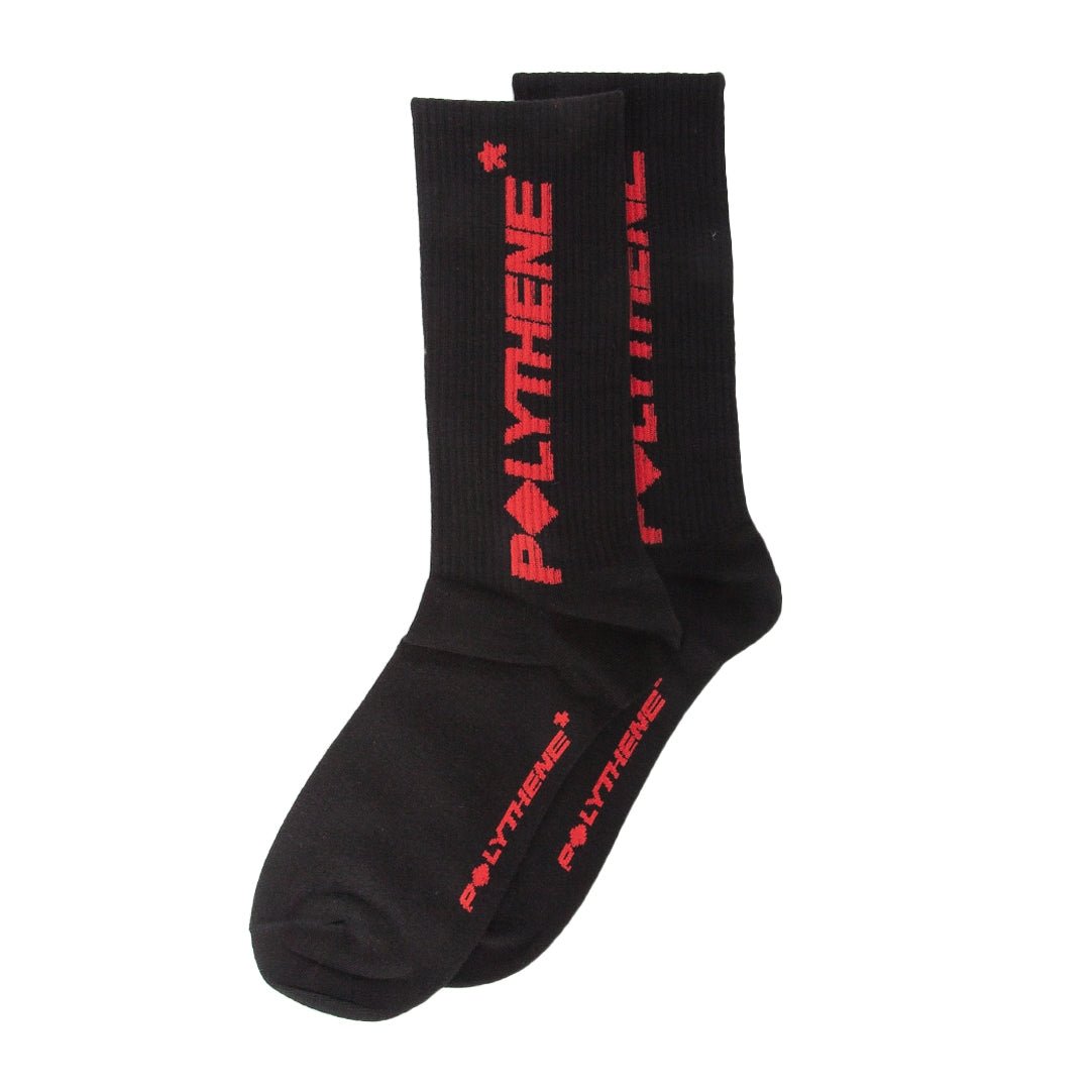 Polythene* Optics Logo Socks (Schwarz) - Allike Store