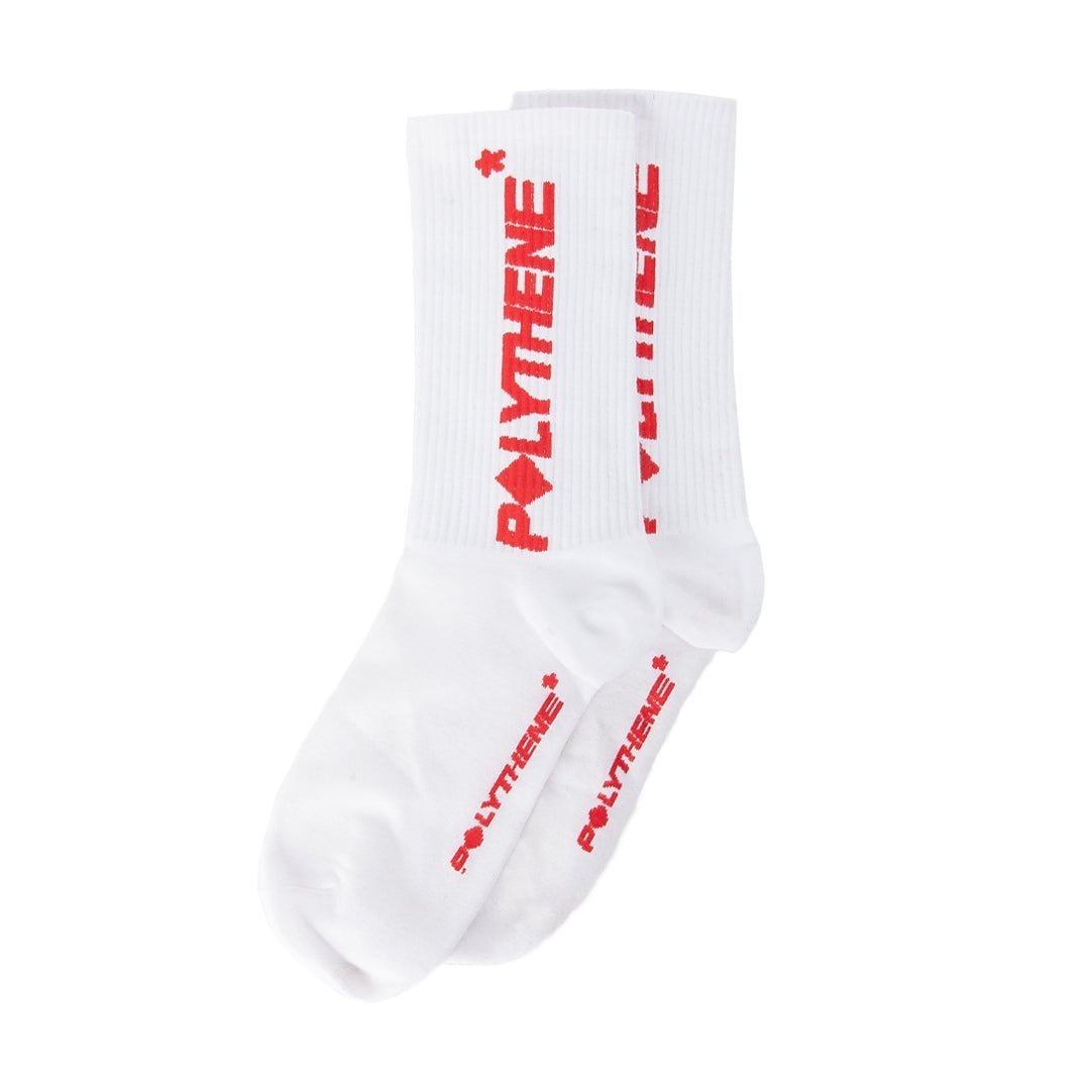 Polythene* Optics Logo Socks (Weiß) - Allike Store