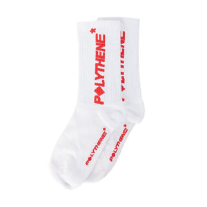 Polythene* Optics Logo Socks (Weiß) - Allike Store